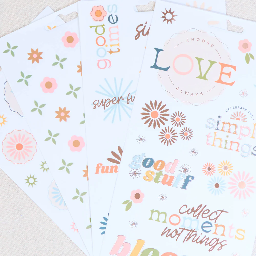 Simple Joys - 5 Sticker Sheets 3 Simple Joys - 5 Sticker Sheets