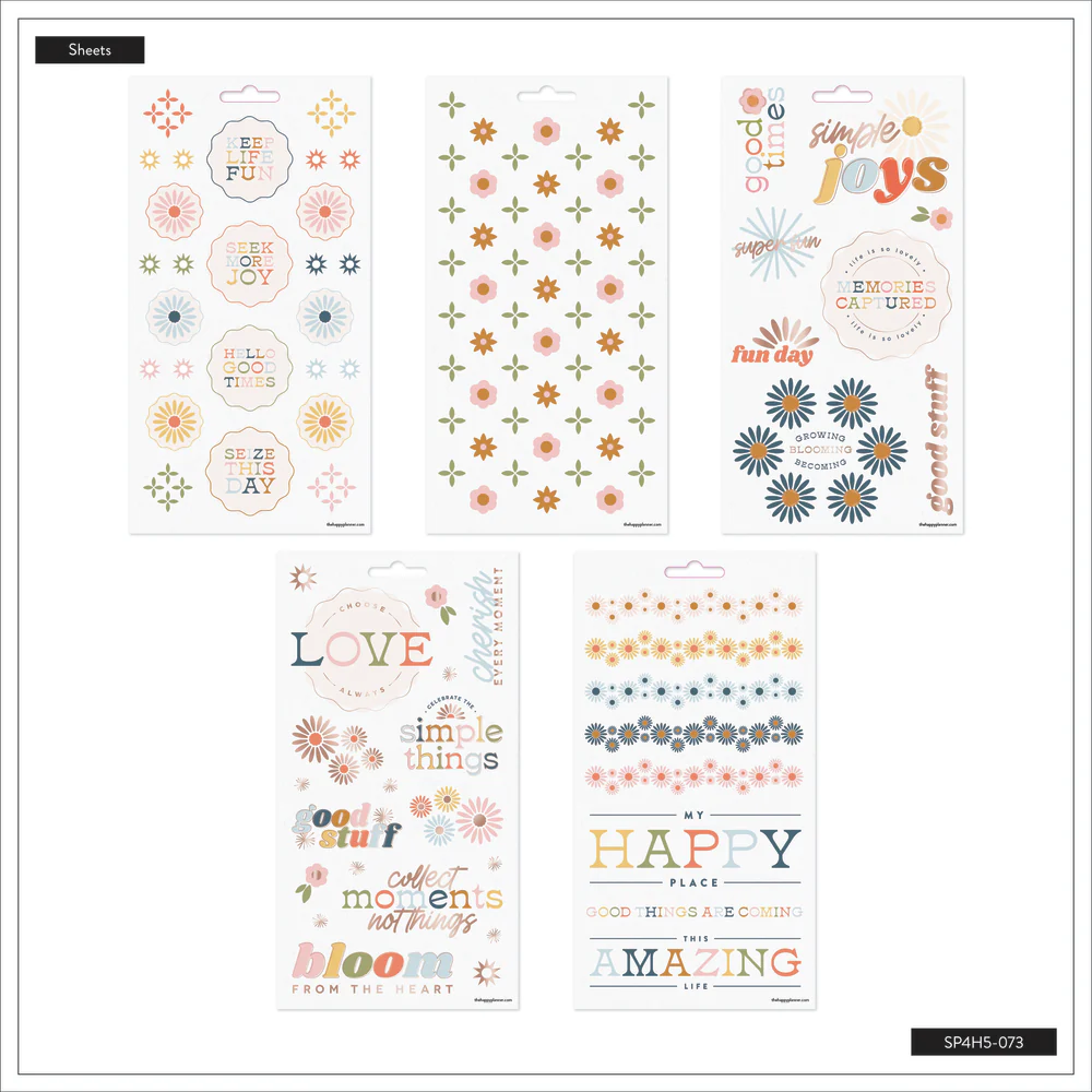 Simple Joys - 5 Sticker Sheets 6 Simple Joys - 5 Sticker Sheets