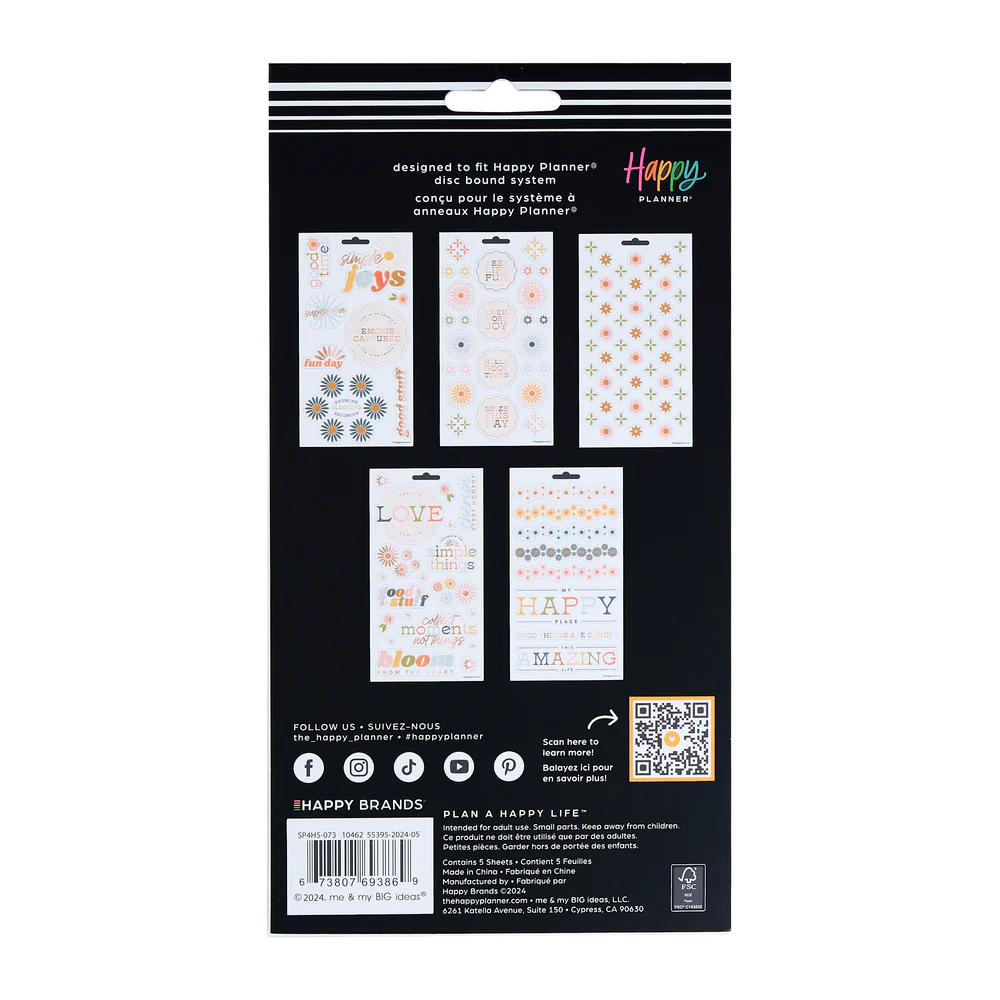 Simple Joys - 5 Sticker Sheets 7 Simple Joys - 5 Sticker Sheets