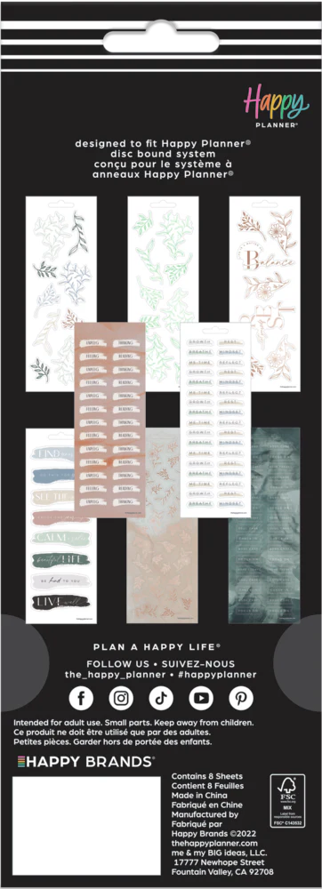 Heal From Within - 8 Sticker Sheets 5 Heal From Within - 8 Sticker Sheets
