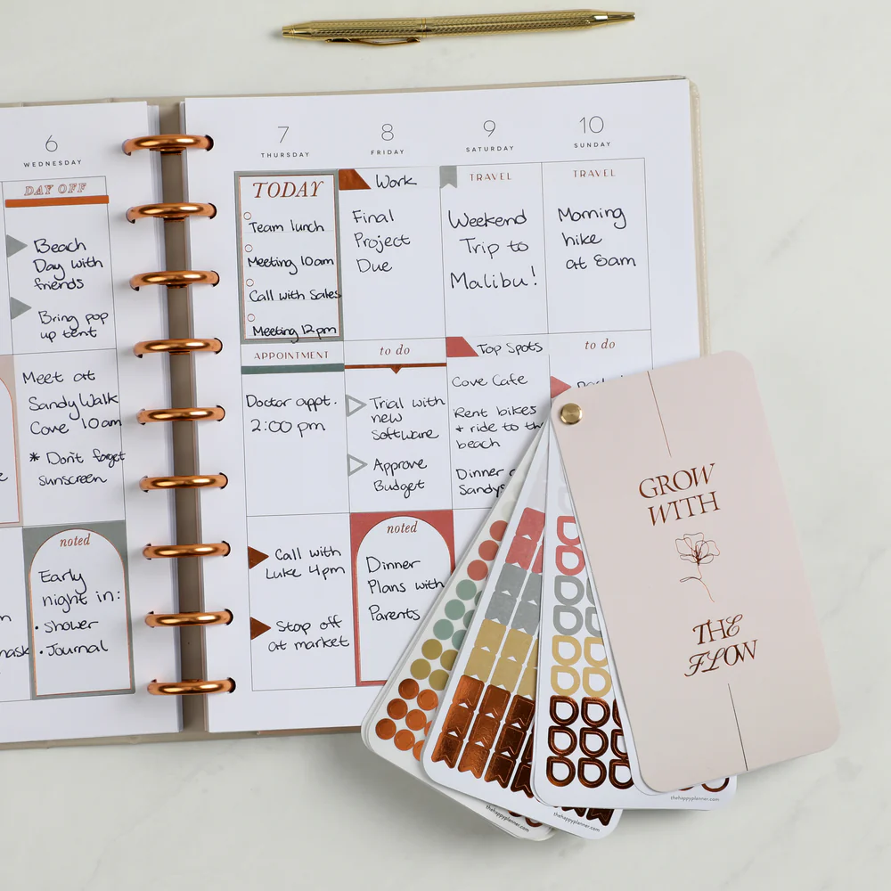 Work + Life Ivy & Rose - Fan Sticker Book - 16 Sheets