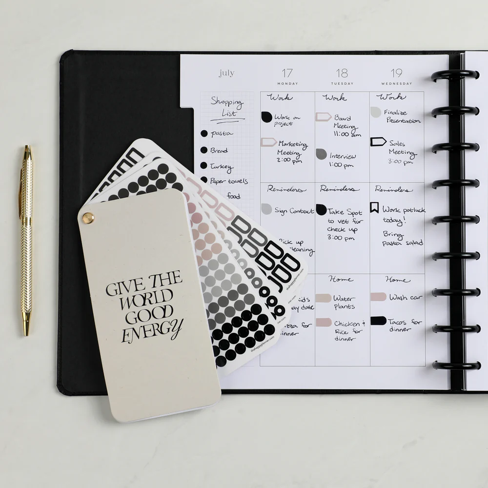 Work + Life Metropolitan - Foil Sticker Fan Book - 16 Sheets