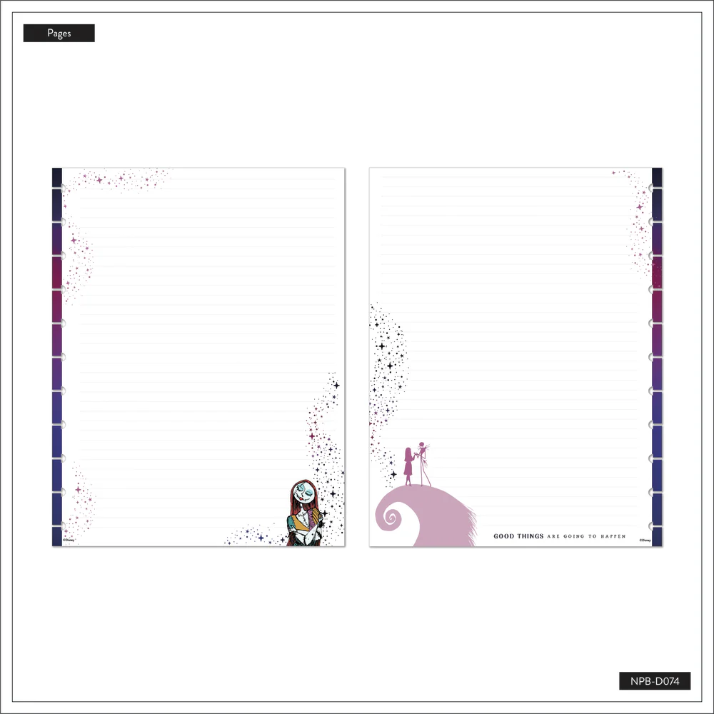Disney Tim Burton's The Nightmare Before Christmas Celestial - Dotted Lined Big Notebook - 60 Sheets 8 Disney Tim Burton's The Nightmare Before Christmas Celestial - Dotted Lined Big Notebook - 60 Sheets