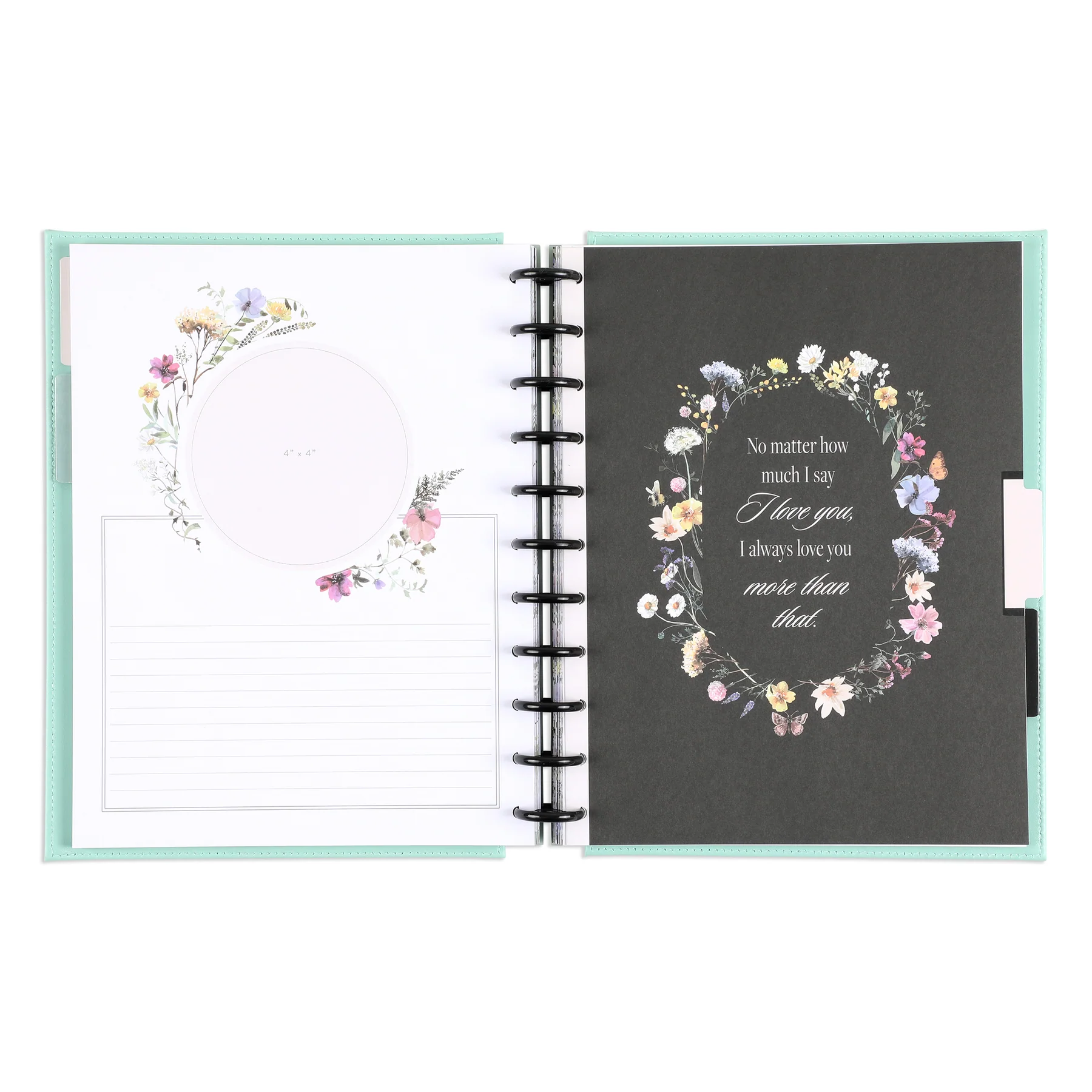 Blooming Elegance Wedding - DELUXE Big Happy Memory Keeping Wedding Photo Journal - 80 Sheets 5 Blooming Elegance Wedding - DELUXE Big Happy Memory Keeping Wedding Photo Journal - 80 Sheets