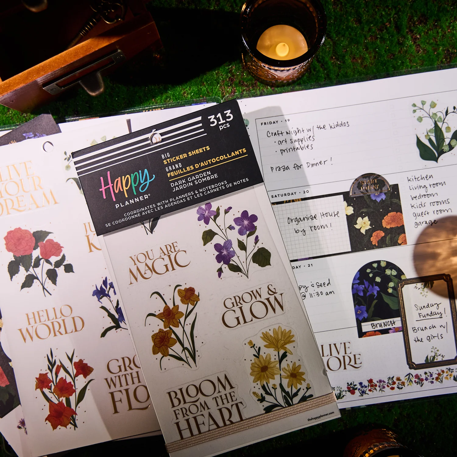 Dark Garden - Value Pack Stickers - Big 2 Dark Garden - Value Pack Stickers - Big