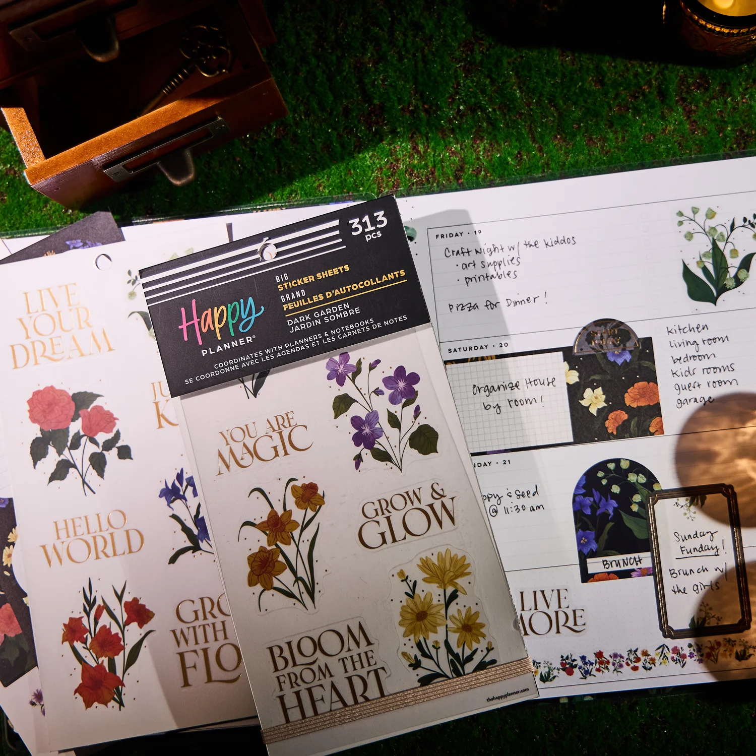 Dark Garden - Value Pack Stickers - Big 5 Dark Garden - Value Pack Stickers - Big