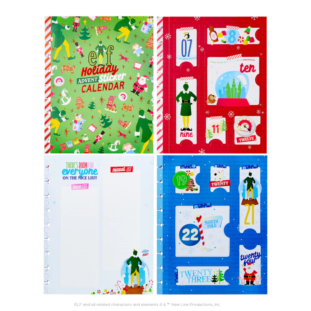 Elf - Classic Sticker Advent Calendar 6 Elf - Classic Sticker Advent Calendar