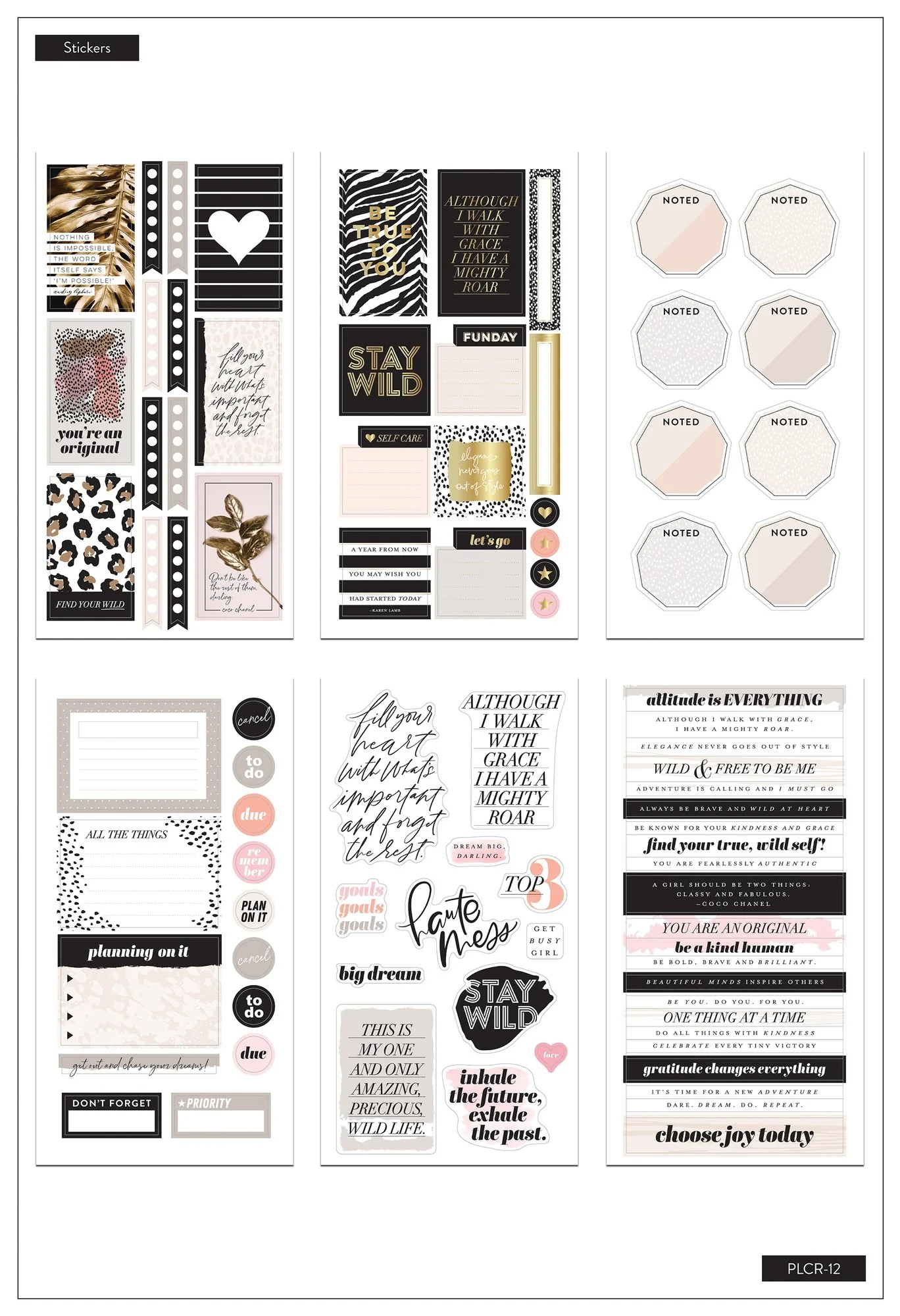 Classic Planner Companion - Wild Styled