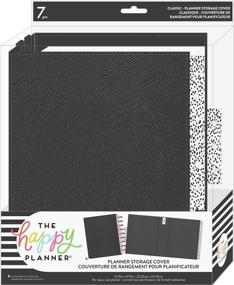 Black Dots Classic Planner Storage Cover 4 Black Dots Classic Planner Storage Cover