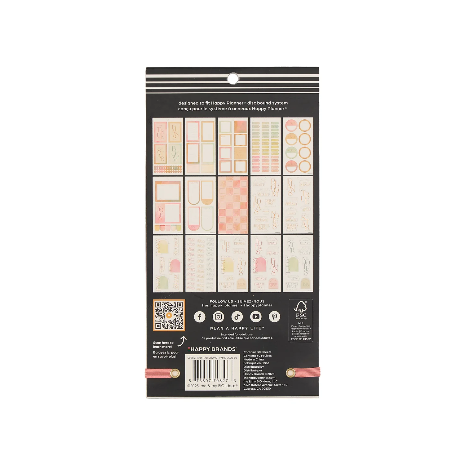 Textured Canvas - Value Pack Stickers - Big 13 Textured Canvas - Value Pack Stickers - Big