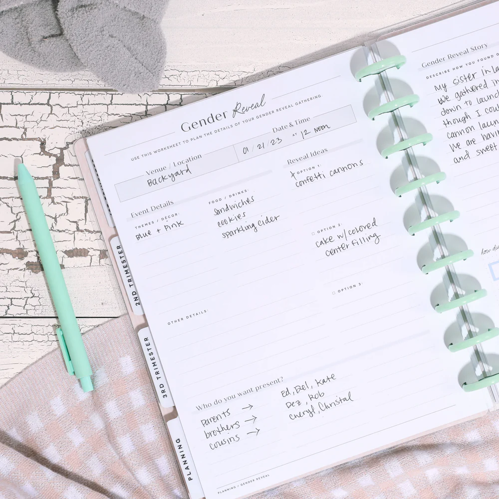 Undated Butterflies and Blooms Pregnancy Happy Planner - Classic Pregnancy Layout - 9 Months 5 Undated Butterflies and Blooms Pregnancy Happy Planner - Classic Pregnancy Layout - 9 Months